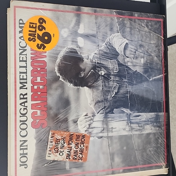 John Cougar Mellencamp SCARECROW vinyl record vintage - Picture 5 of 9